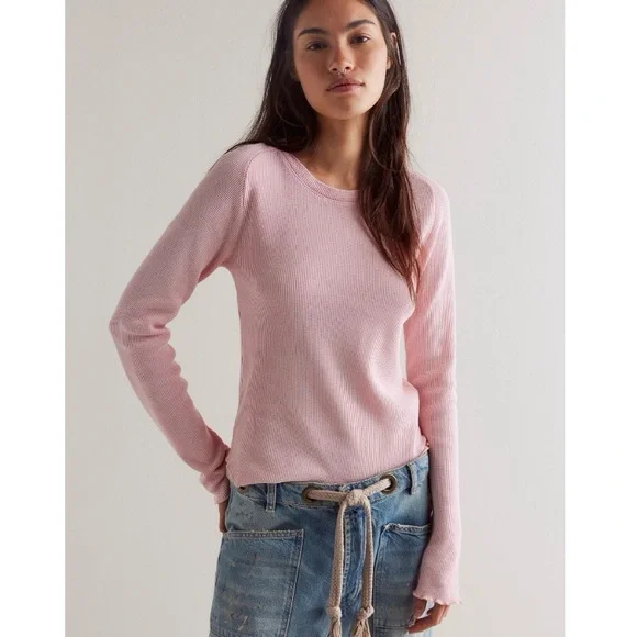 Free People We The Free Easy Does It Tee NWT L - Picture 4 of 12